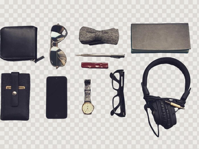 Product cleanly cut from its background